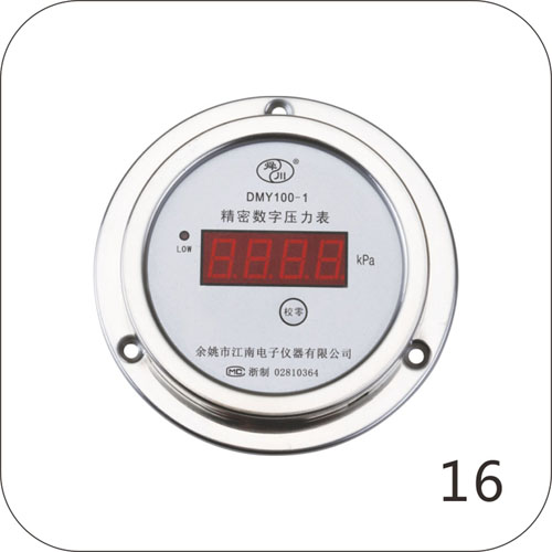 DMY100-1精密數字壓力表（軸向）